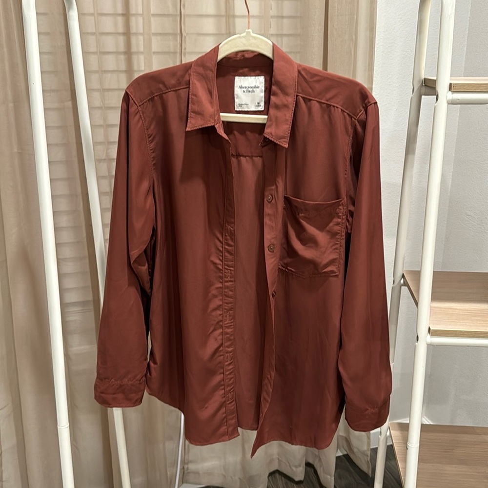 Abercrombie Oversized Button Down (Size M)